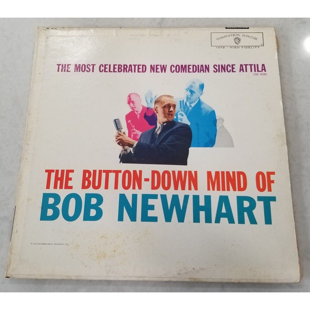 Vintage The button down mind of Bob Newhart vinyl lp album